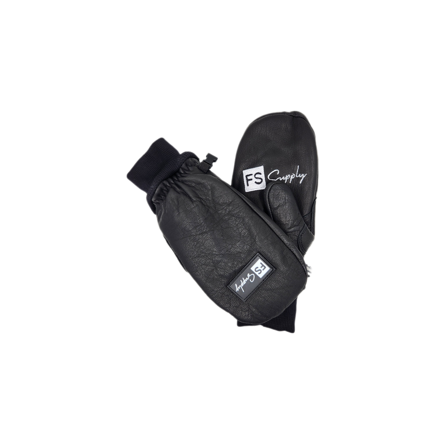FS Supply 10k/10k Leather Snow Mitts - Flight Snowboards