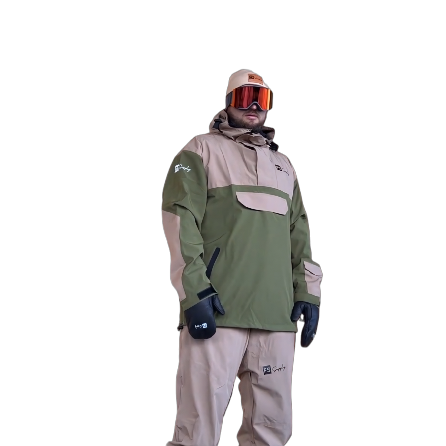 FS Supply Freestyle 20k Technical Anorak Jacket - Flight Snowboards