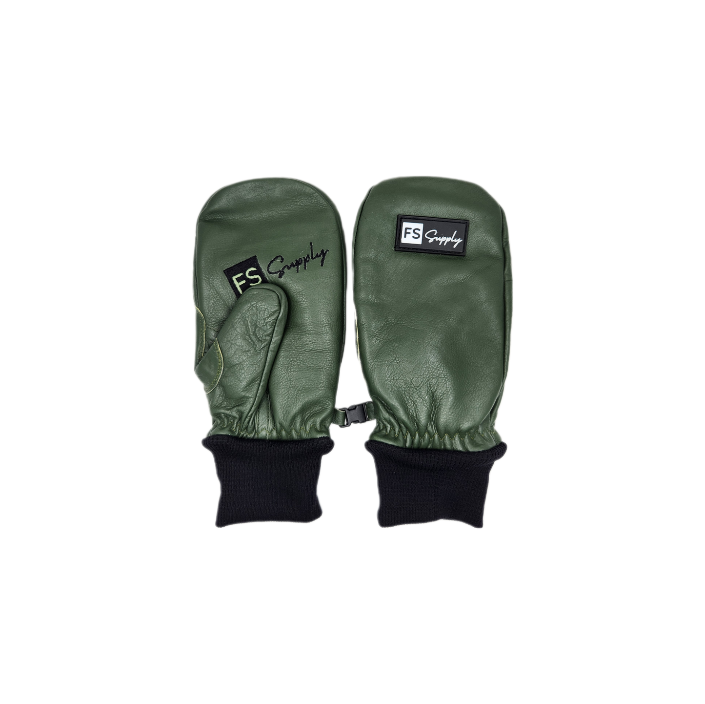 FS Supply 10k/10k Leather Snow Mitts - Flight Snowboards